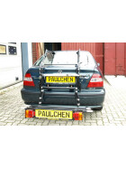 Paulchen Heckträger - Honda Civic MB9 Stufenheck ab 09/1994 bis 02/2001 - Trägersystem Tieflader - Schienensystem First Class